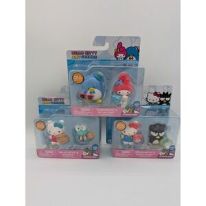 Hello Kitty & Friends Rainbow Vibes Series 4 Figure Lot Sanrio Kawaii Kidcore